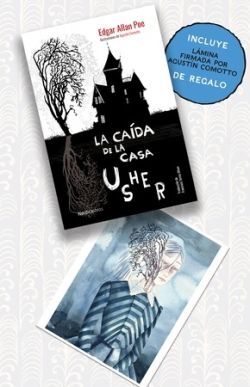 PACK LA CAÍDA DE LA CASA USHER CON ILUSTRACIÓN DE AGUSTÍN COMOTTO