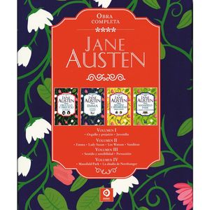 OBRA COMPLETA - JANE AUSTEN  ( ESTUCHE 4 VOLS. )