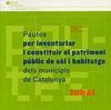 PAUTES PER INVENTARIAR I CONSTITUIR EL PATRIMONI PÚBLIC DE SÒL I HABITATGE