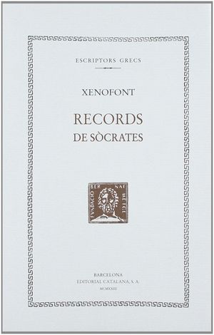 RECORDS DE SÒCRATES (DOBLE TEXT/RÚSTICA)