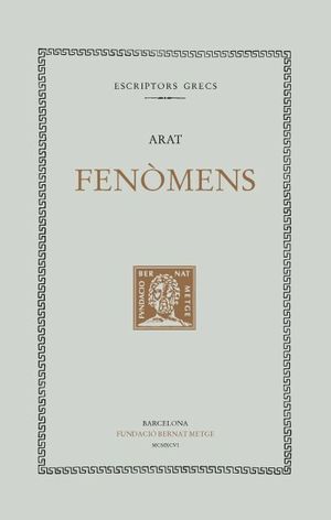 FENÒMENS D'ARAT (DOBLE TEXT/RÚSTICA)