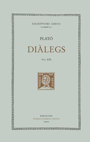 DIÀLEGS. VOL. XIX (DOBLE TEXT/RÚSTICA) - LES LLEIS (LLIBRES I-III)