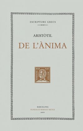DE L'ÀNIMA (DOBLE TEXT/RÚSTICA)