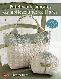 PATCHWORK JAPONÉS CON APLICACIONES DE FLORES