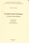 QUATRE GRANS CRONIQUES III - CRÒNICA DE RAMON MUNTANER