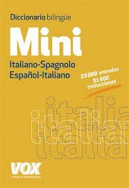 DICCIONARIO MINI ESPAÑOL - ITALIANO / ITALIANO - SPAGNOLO