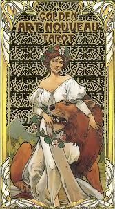GOLDEN ART NOVEAU TAROT