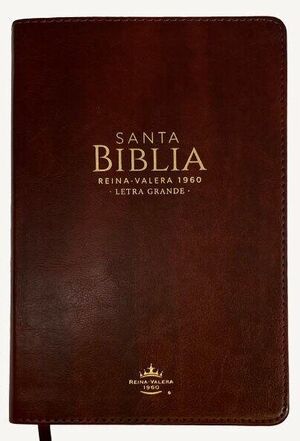 BIBLIA REINA VALERA 1960 LETRA GRANDE I/ PIEL MARRON