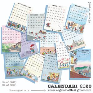 CALENDARI 2020 GRAN - ROSER ARGEMÍ