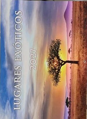 CALENDARIO 2027 LUGARES EXÓTICOS