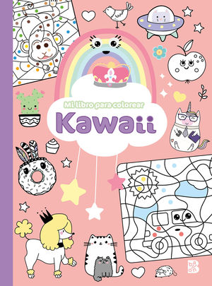 KAWAII.  MI LIBRO PARA COLOREAR