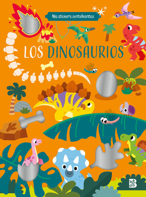 STICKERS CENTELLEANTES, MIS - LOS DINOSAURIOS