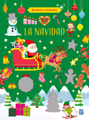 STICKERS CENTELLEANTES, MIS - LA NAVIDAD