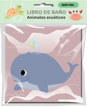 LIBRO DE BAÑO - ANIMALES ACUÁTICOS