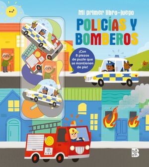 MI PRIMER LIBRO-JUEGO. POLICÍAS Y BOMBEROS