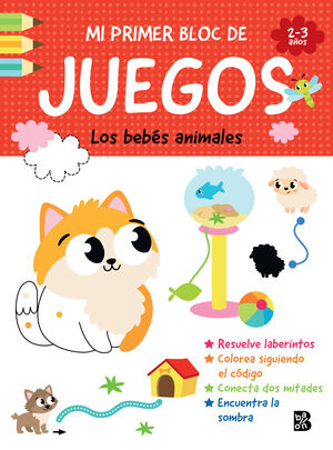 PRIMER BLOC JUEGOS BEBES ANIMALES