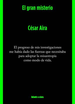 GRAN MISTERIO, EL