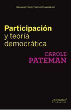 PARTICIPACION Y TEORIA DEMOCRATICA