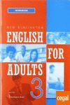 NEW BURLINGTON ENGLISH FOR ADULTS 3 WORKBOOK