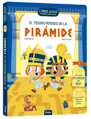 TESORO PERDIDO DE LA PIRAMIDE, EL. LIBRO JUEGO