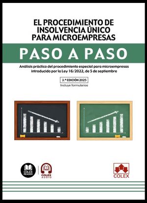 PROCEDIMIENTO DE INSOLVENCIA UNICO PARA MICROEMPRESAS. PASO A PASO (3.ª EDICIÓN 2025)