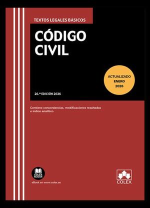 CÓDIGO CIVIL (26.ª EDICIÓN 2026)