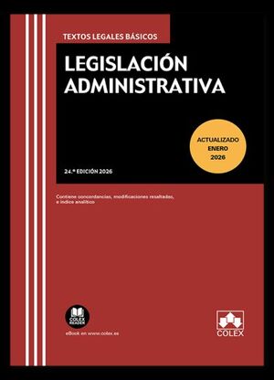 LEGISLACIÓN ADMINISTRATIVA (24.ª EDICIÓN 2026)