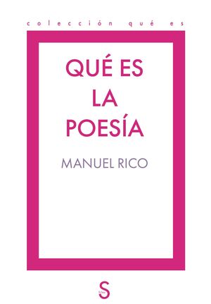 QUÈ ES LA POESÍA