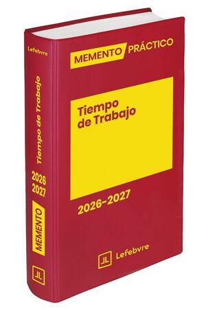 MEMENTO PRÁCTICO TIEMPO DE TRABAJO 2026-2027