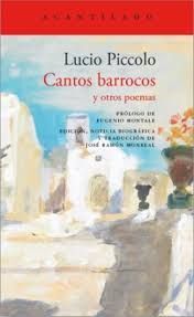 CANTOS BARROCOS Y OTROS POEMAS