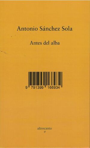 ANTES DEL ALBA
