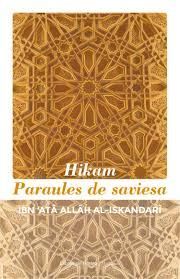 HIKAM. PARAULES DE SAVIESA